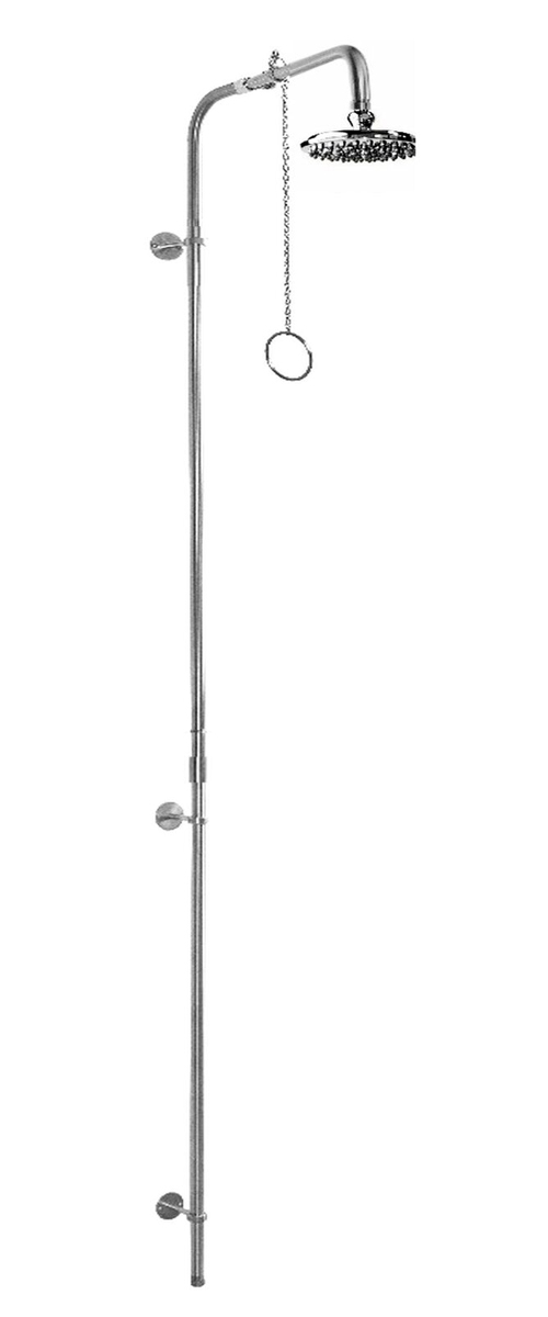 PM-250-PCV Wall Mount Single Supply Shower with 6? Shower Head