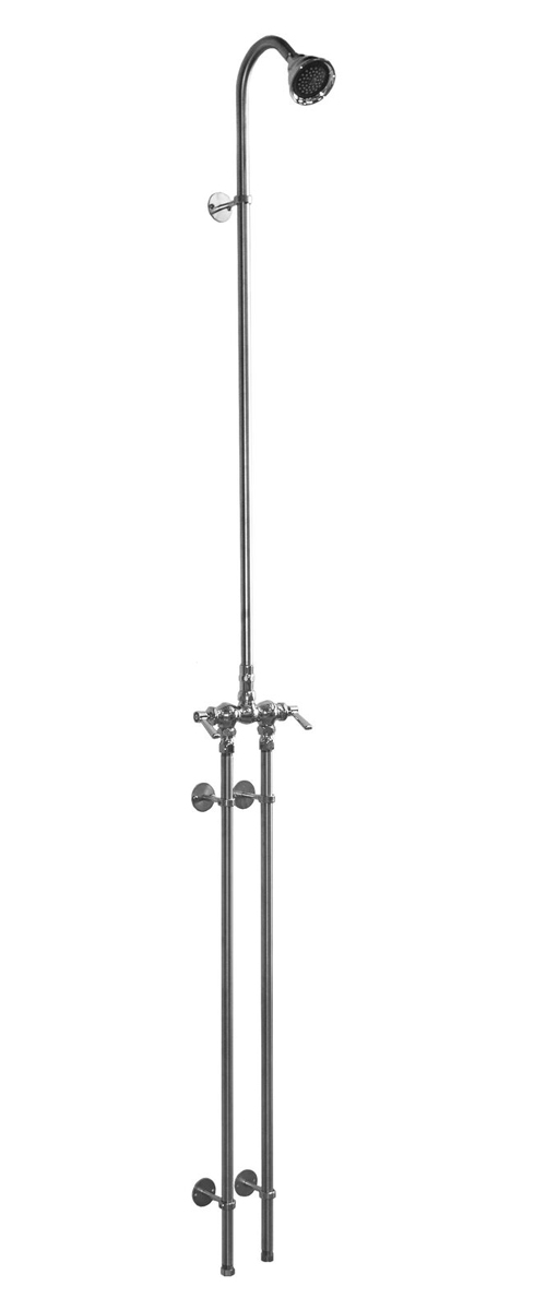 WMHC-772 ADA Compliant Wall Mount Hot & Cold Shower With 3? Shower Head