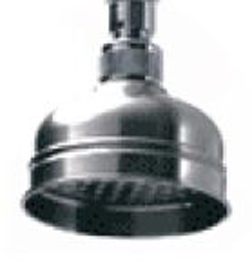 GL150-4-S Raincan Stainless Steel Shower Head, Satin