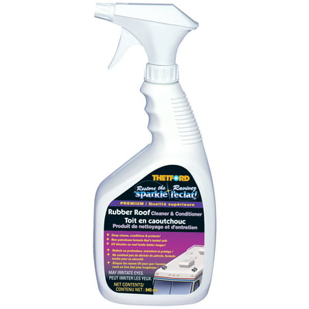 RV RUBBER ROOF CLEANER BILINGUAL 32 OZ