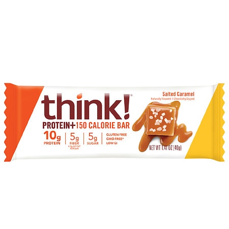 Think Products thinkThin Bar Ln Protein Fbr Caramel (10x141 Oz)