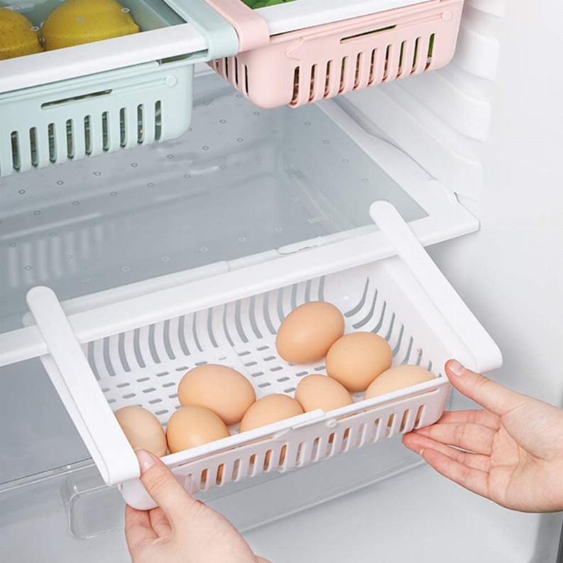 Refrigerator Storage Drawer - Cream