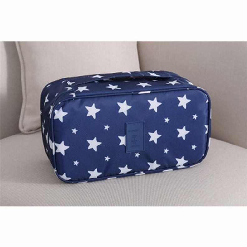 Undergarment Travel Case - Blue Star