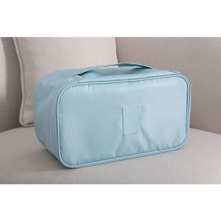 Undergarment Travel Case - Solid Blue