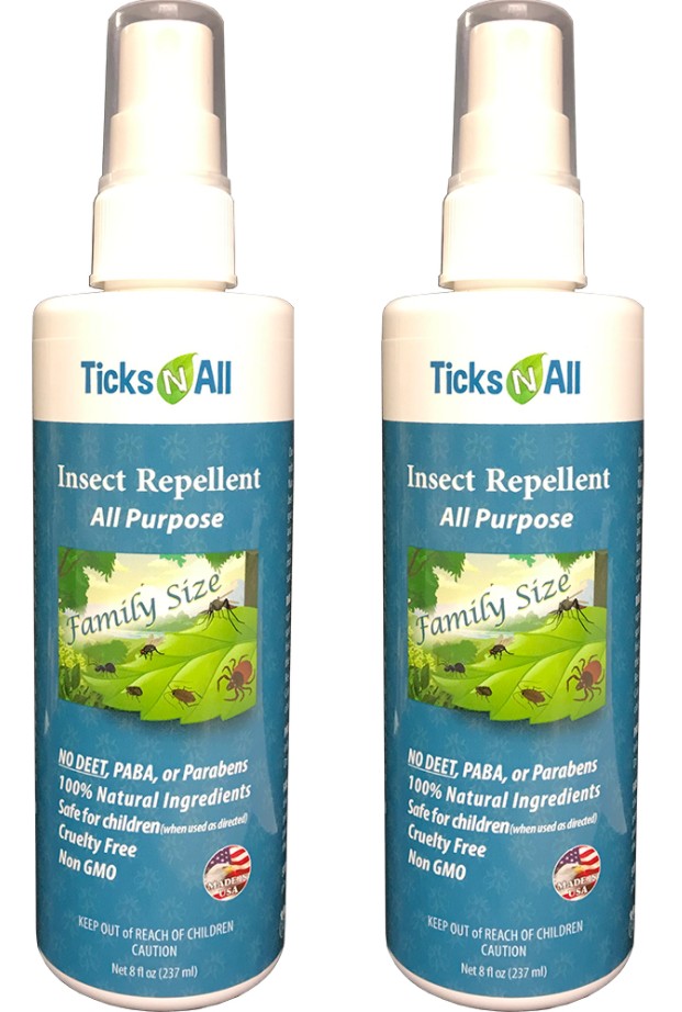 All Natural All Purpose Insect Repellent 8oz (2 pack)