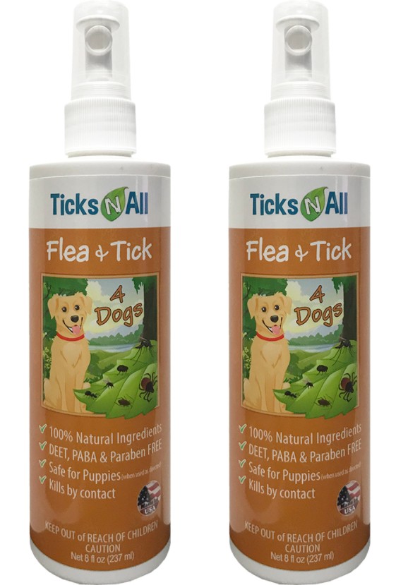 All Natural Flea & Tick 4 Cats 8oz (2 pack)