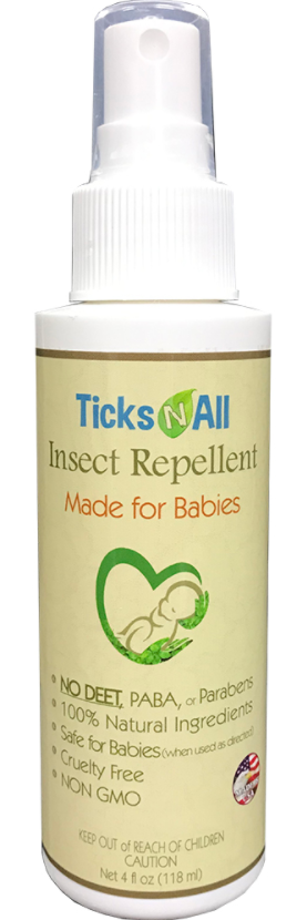All Natural Insect Repellent 4 Babies 4oz
