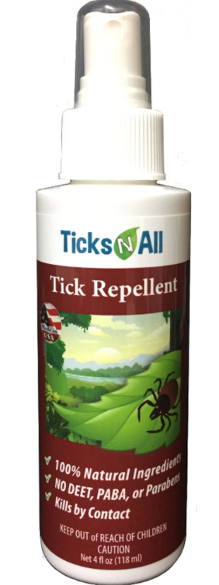 All Natural Tick Repellent 4oz