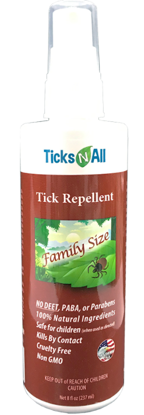 All Natural Tick Repellent 8oz