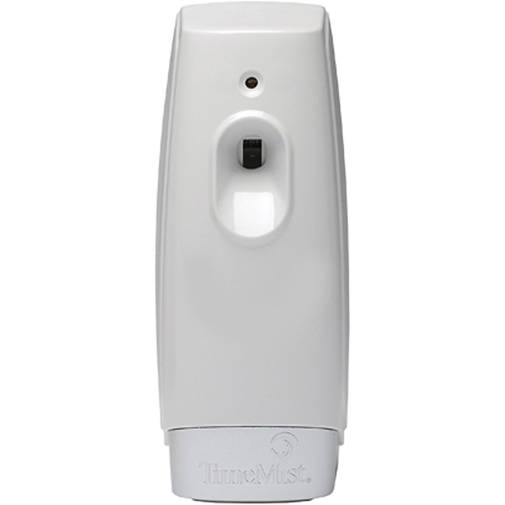 TimeMist Settings Air Freshener Dispenser - 0.13 Hour, 0.25 Hour, 0.50 Hour - 30 Day Refill Life - 2 x AA Battery - 1 Each - Whi