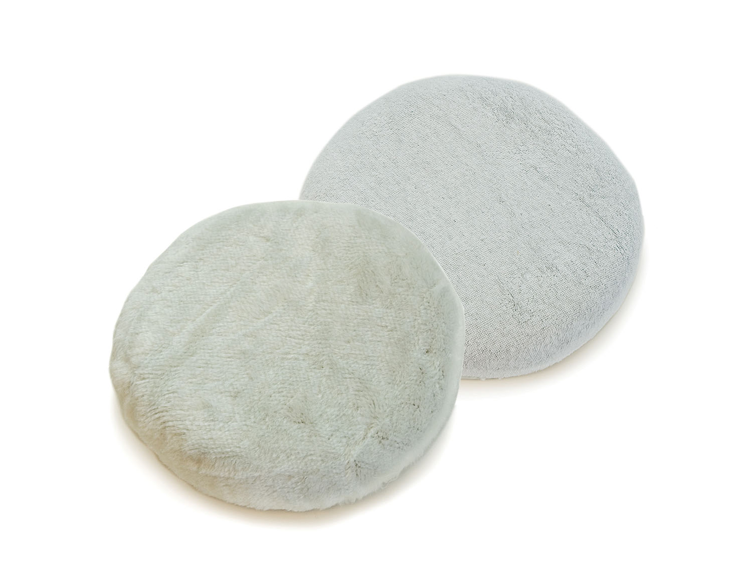 Titan - 10" Replacement Buffing Pads For Orbital Buffer/Polishers, Kit Includes 1 Terry Cloth And 1 Synthetic Pad