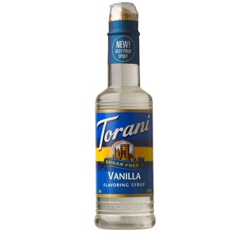 Torani Sugar Free Vanilla Syrup (6x127Oz)