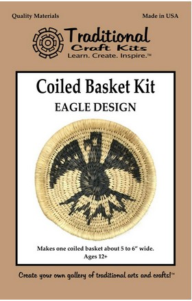 Coiled Basket Kit - Eagle Design