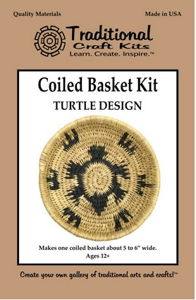 Coiled Basket Kit - Turtle Design