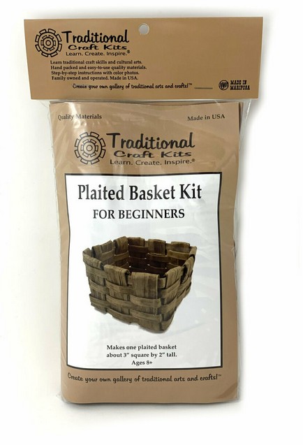 Plaited Basket Kit for Beginners