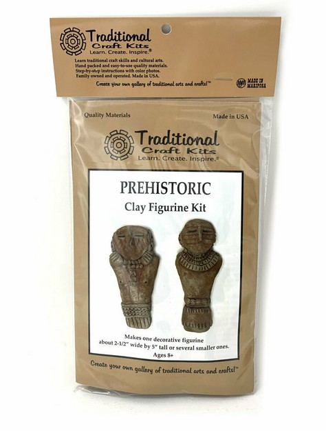Prehistoric Figurine Kit - Clay