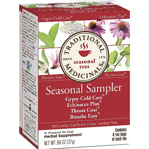 Traditional Medicinals Cold Season Sampler Herb Tea (1x16 Bag)