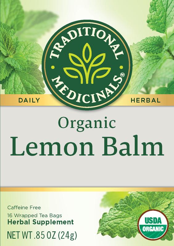 Traditional Medicinals Lemon Balm Tea (6x16 Bag)