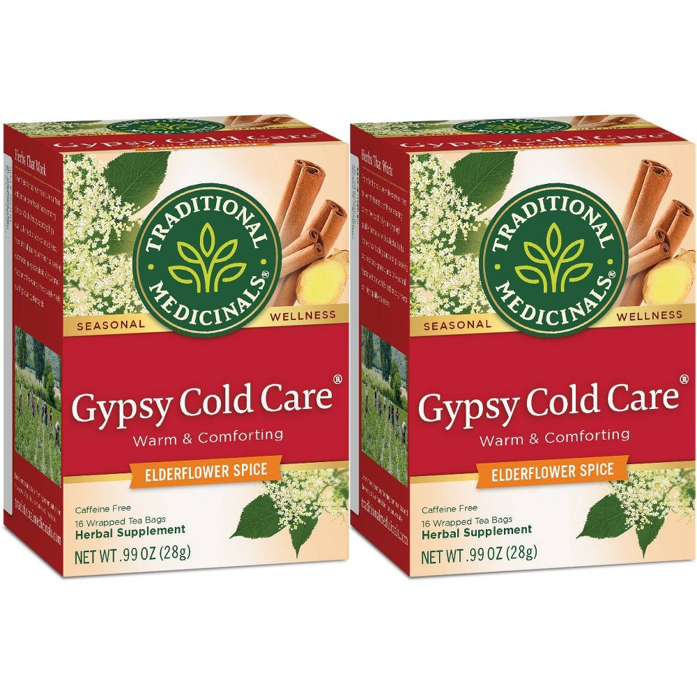 Traditional Medicinals Gypsy Cold Care Herb Tea (1x16 Bag)