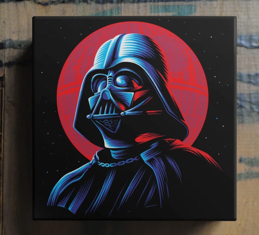 Star Wars Inspired Ceramic Coasters | By Trebreh Designs  Black 2