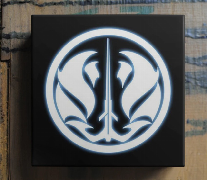 Star Wars Inspired Ceramic Coasters | By Trebreh Designs  Black 8