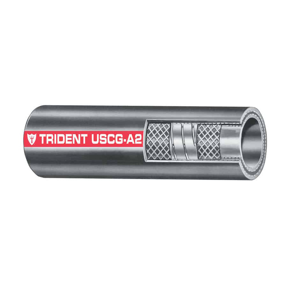 Trident Marine 2" x 50' Coil Type A2 Fuel Fill Hose