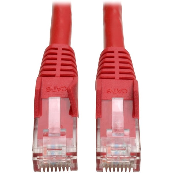 50' Cat6 Patch Snagless Red