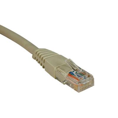 50' Cat5e Patch Cable Gray