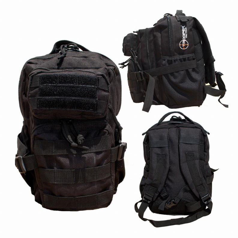 Youth Tactical Backpack Black 