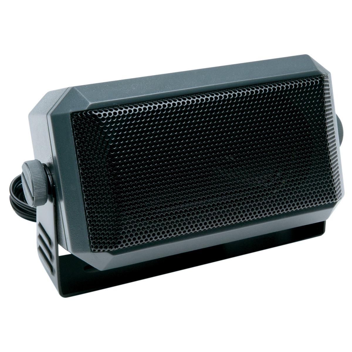 TruckSpec CB External Speaker TSSP-15 Compact Universal Fit for Ham Radio CB Scanners Black