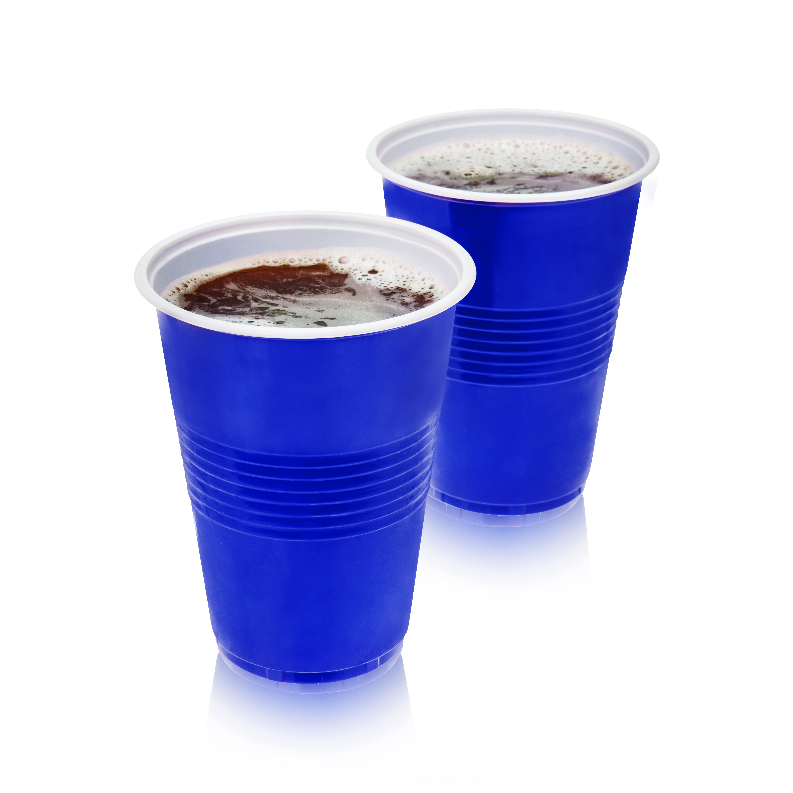 16 Oz Blue Party Cups, 50 Pack By True