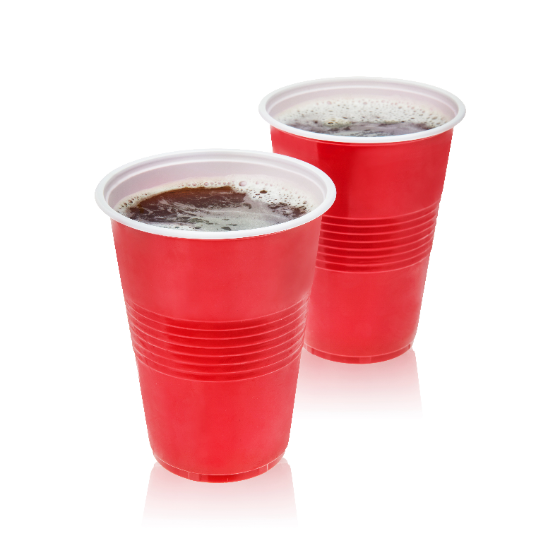 16 Oz Red Party Cups, 100 Pack By True