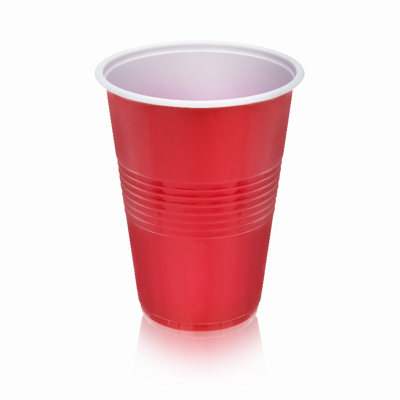 16 Oz Red Party Cups, 24 Pack By True