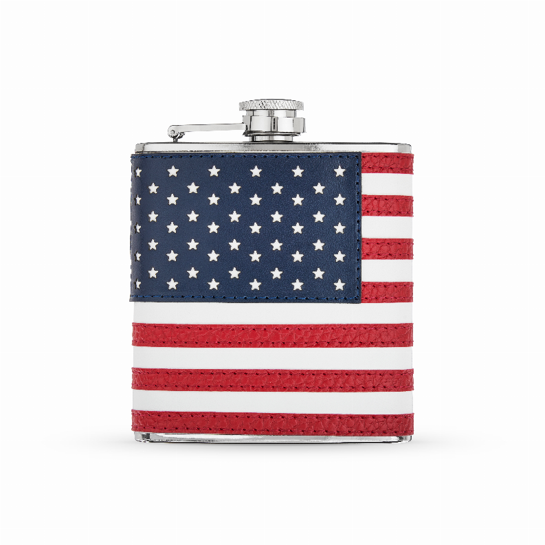 American Flag Flask By Foster & Rye
