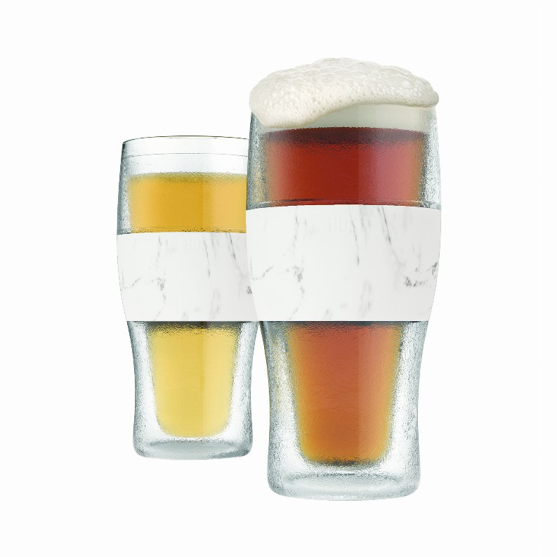 Beer Freeze Cooling Cups By Host - Marble