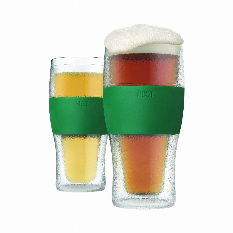 Beer Freeze Cooling Cups By Host - Green