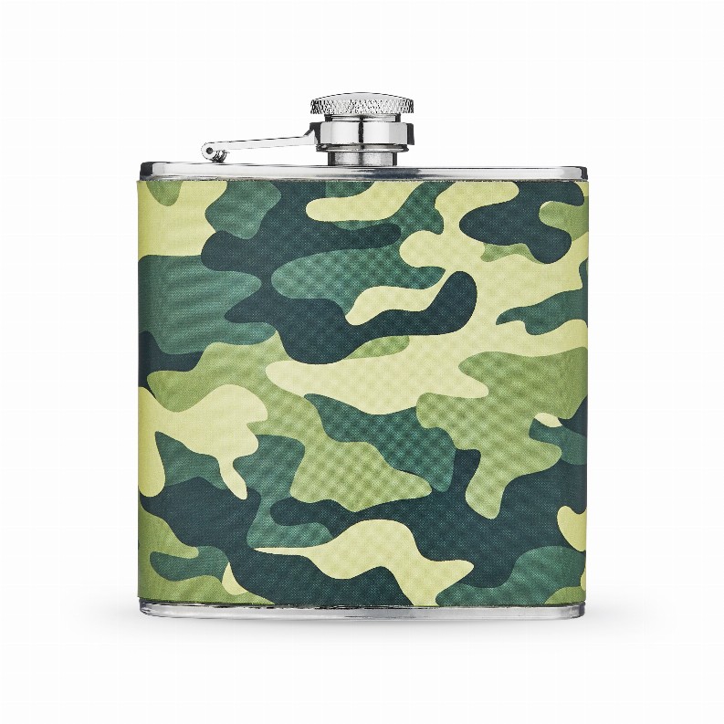 Camouflage Flask By Foster & Rye
