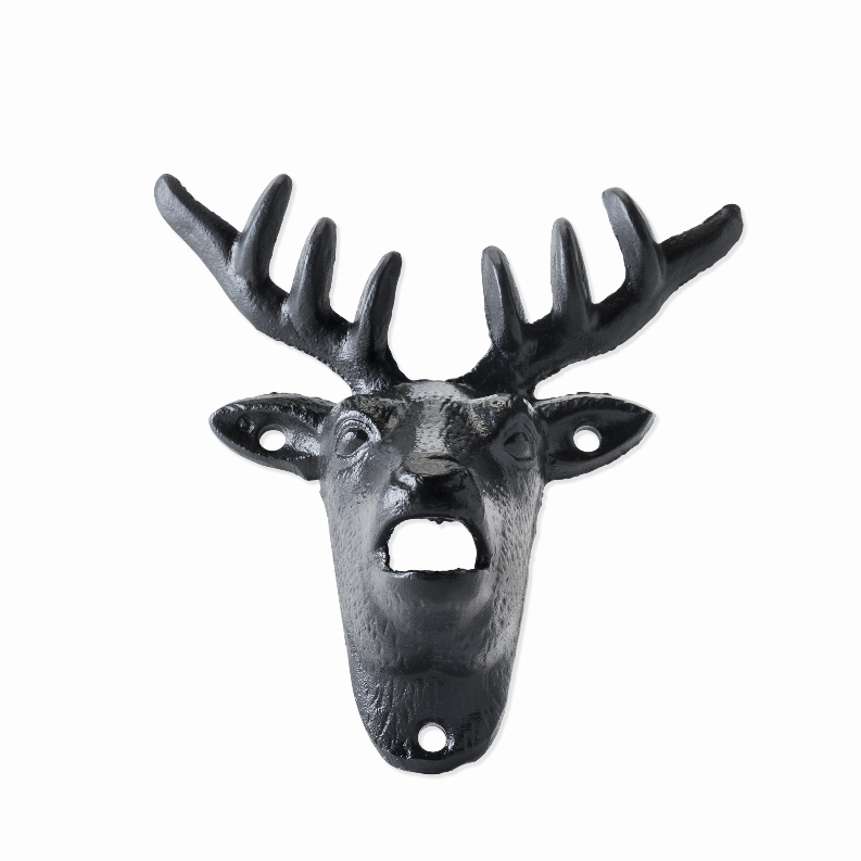 Cast Iron Wall Mounted Deer Bottle Opener By Foster And Rye