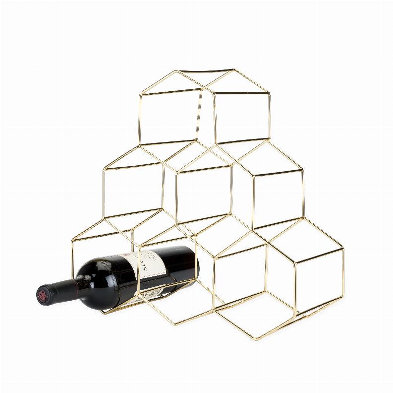 Geo Counter Top Wine Rack By Viski
