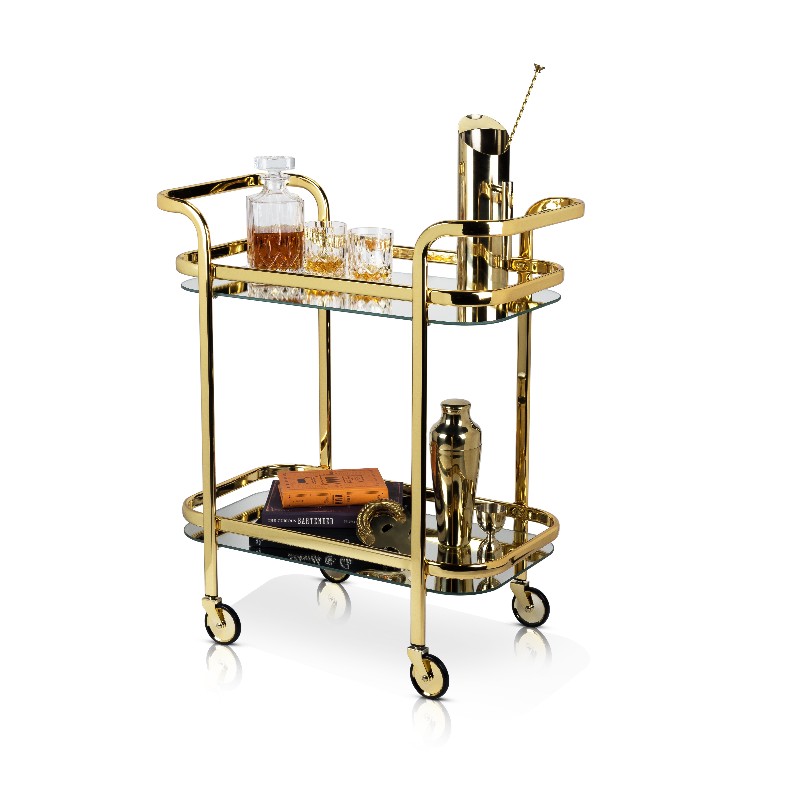 Gold Bar Cart By Viski