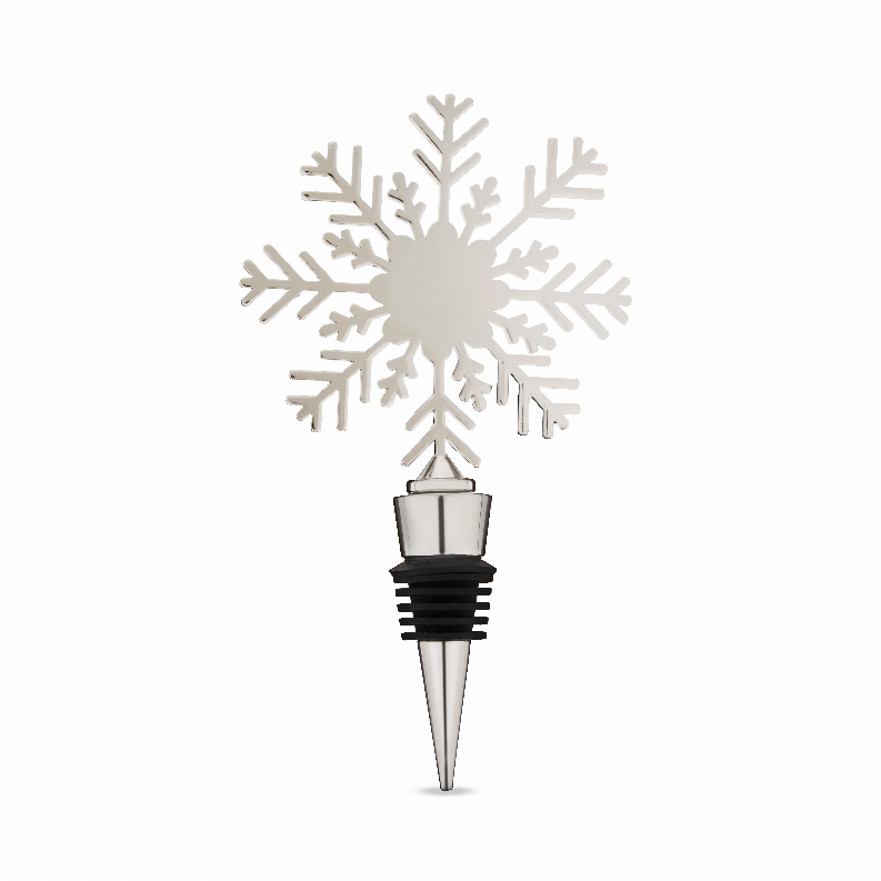 Holiday Snowflake Bottle Stopper By Twine