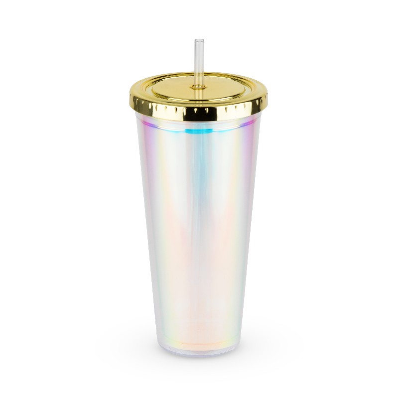 Iridescent Drink Tumbler By Blush