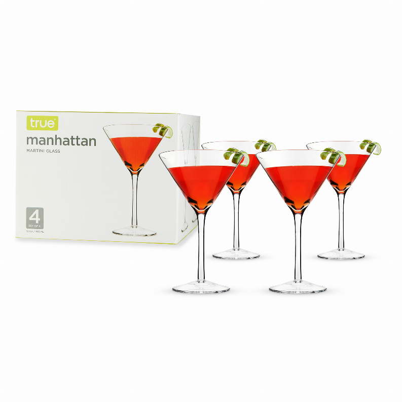 Manhattan Martini Glasses By True