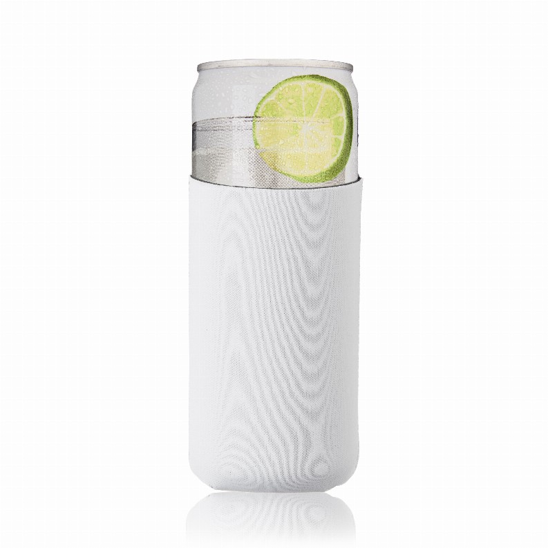 Slim Can Sleeve In White By True