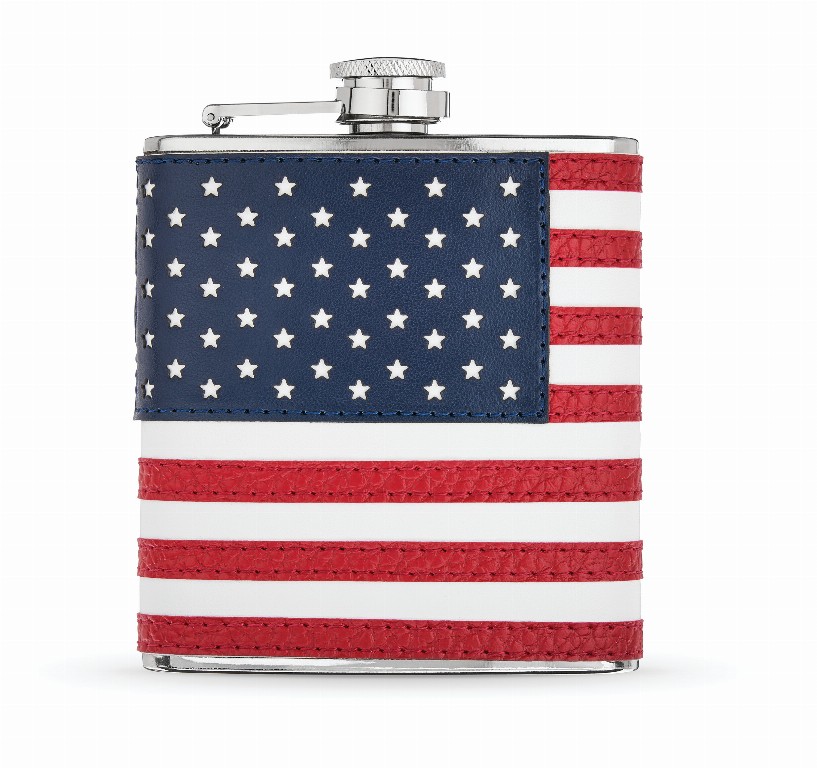 American Flag Flask By True