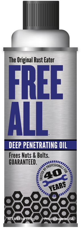 FREE ALL 11 OZ DEEP PENETRATING OIL