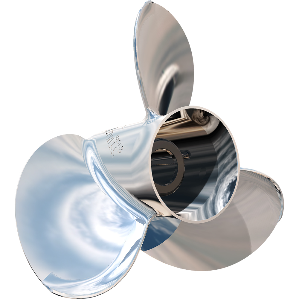 Turning Point Express Mach3 Right Hand Stainless Steel Propeller - E1-1013 - 10.5" x 13" - 3-Blade