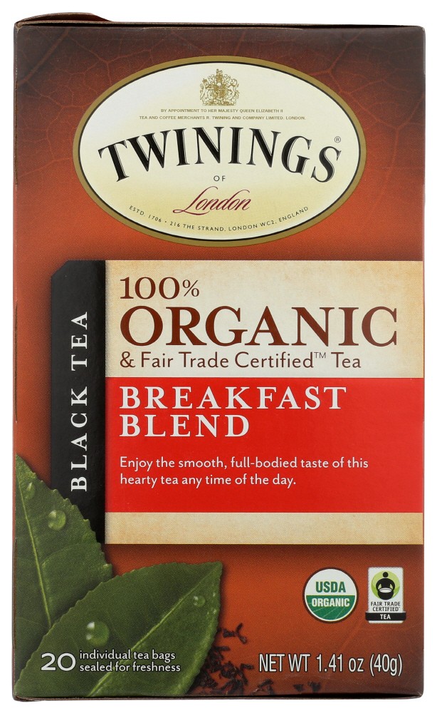 Twinings Breakfast Blend Tea (6x20 Bag)