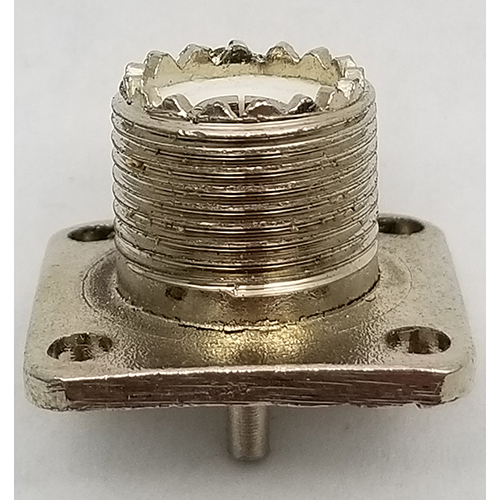 Uhf Female 4 Hole Chassis Connector