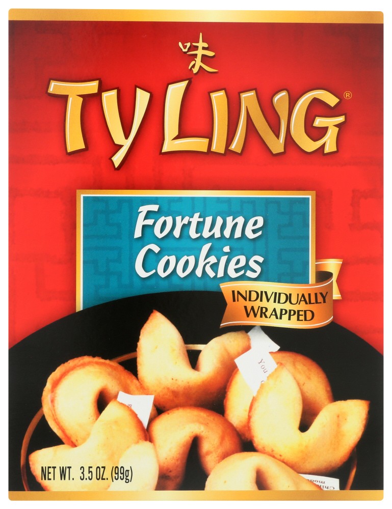 Ty Ling Fortune Cookies (12x3.5 Oz)